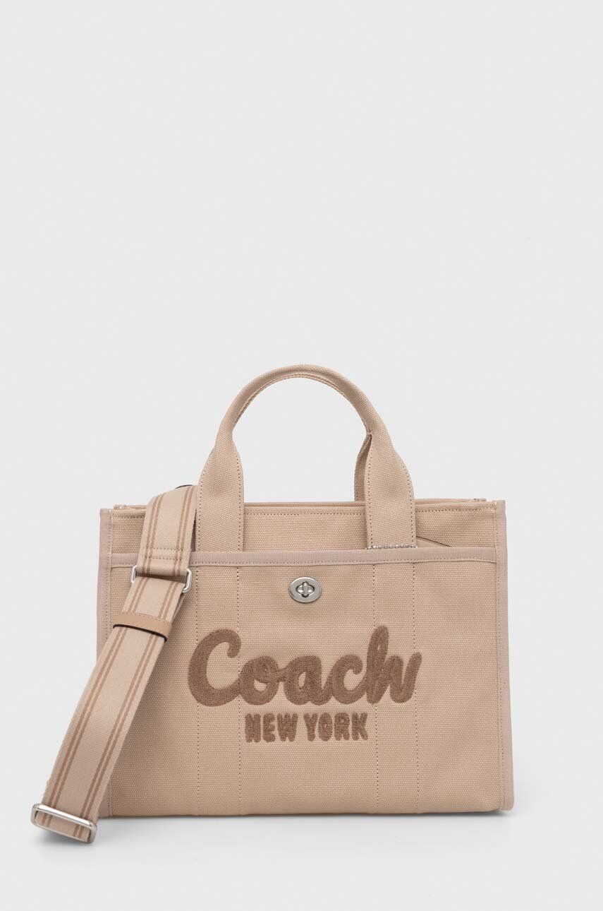 

Сумочка Coach, бежевый