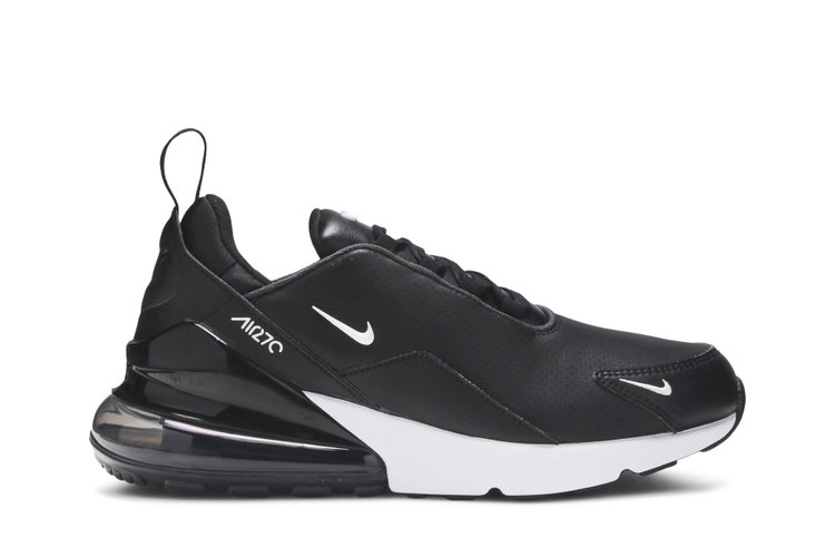 

Кроссовки Nike Air Max 270 Premium Leather 'Anthracite', черный