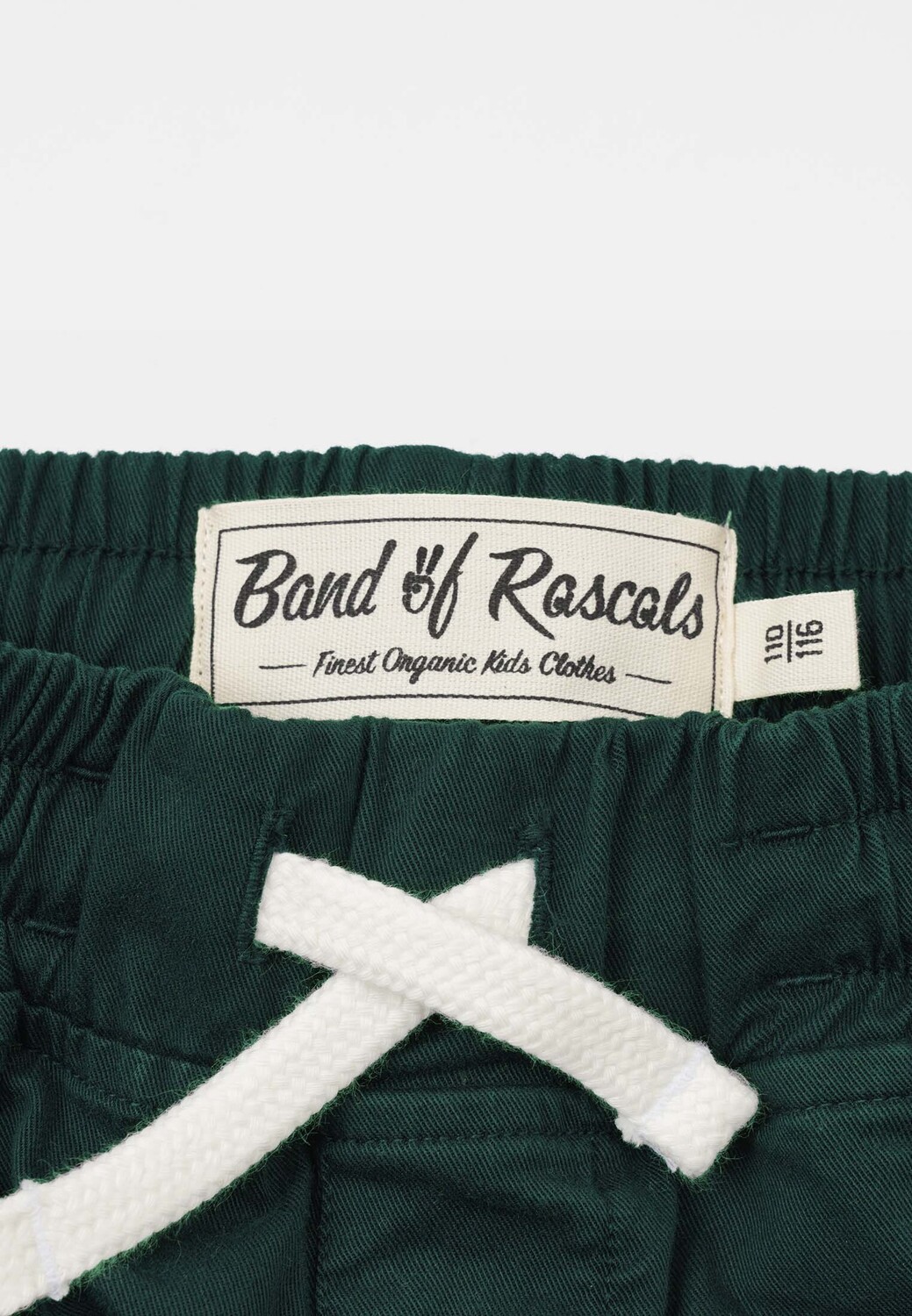 Тканевые брюки Band of Rascals LF Chino, цвет racing green — фото 3