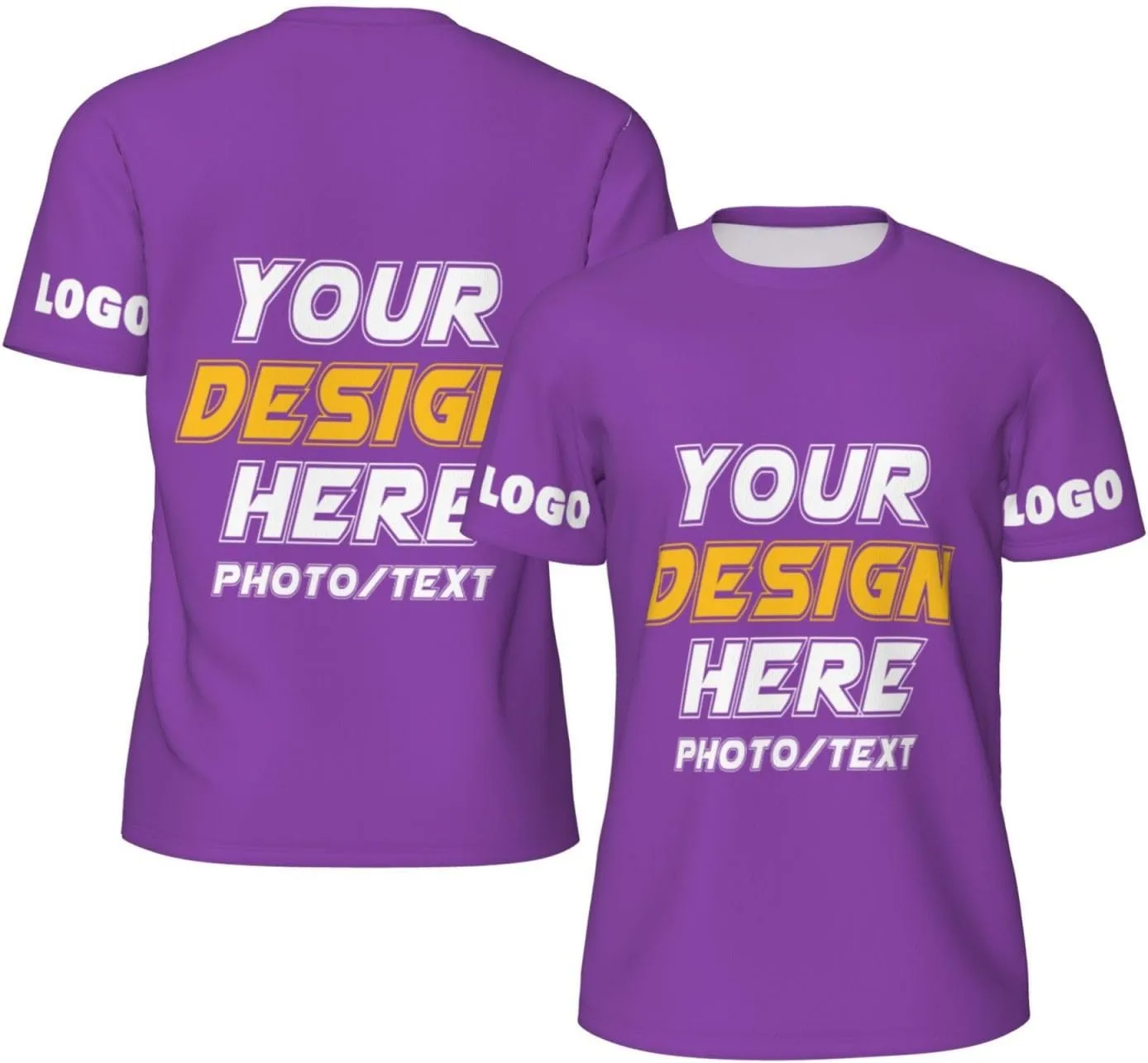 

Футболка Custom с нанесением текста и логотипа