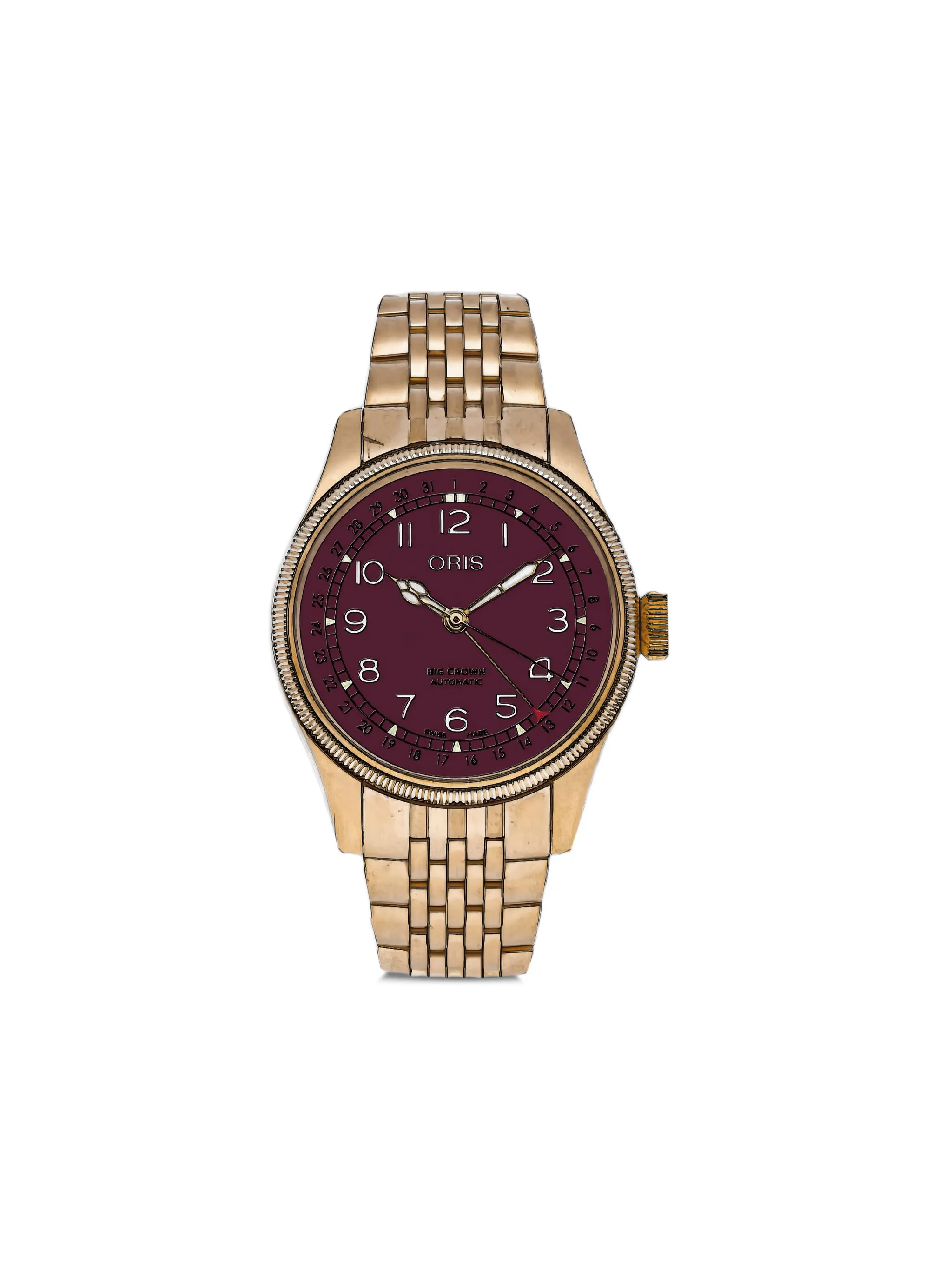 

Наручные часы Big Crown 40 мм Oris, золотистый