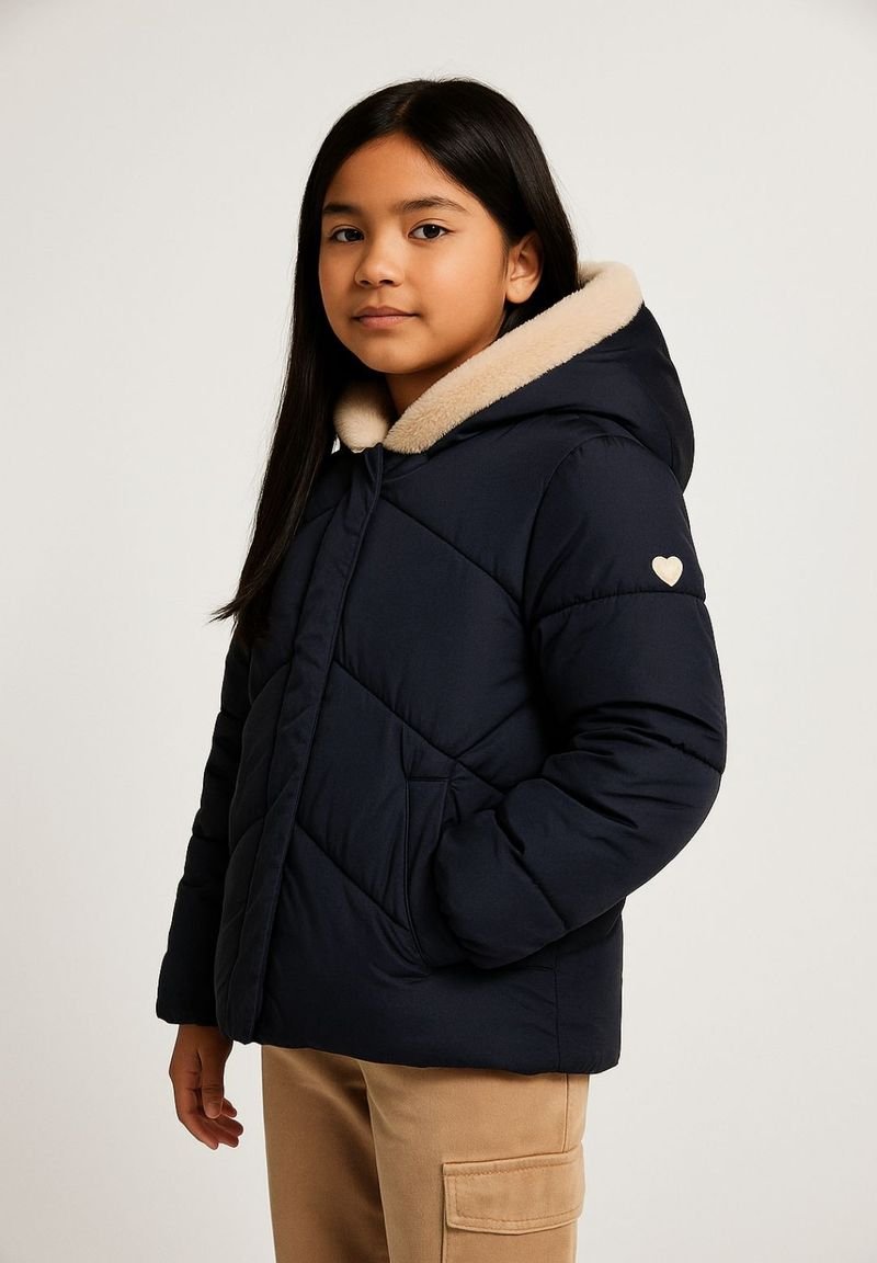

Зимняя куртка MINOTI PADDED HOODED FLUFFY LINED, Dark Blue