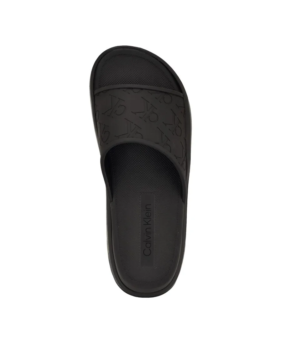 Мужские повседневные шлепанцы Meiiny Slip-On Calvin Klein, черный — фото 4