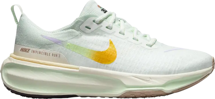 

Кроссовки Wmns ZoomX Invincible 3 'Barely Green Violet Mist', зеленый
