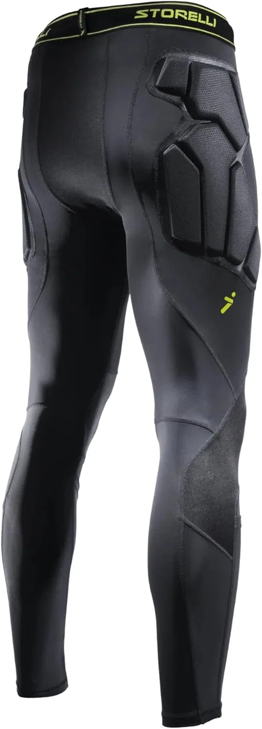Леггинсы вратарские Storelli BodyShield GK с защитой бедер и коленей, Black, New Style — фото 2