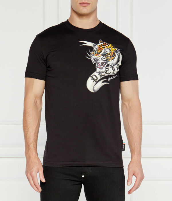

Татуировка на футболке Regular fit Philipp Plein, черный
