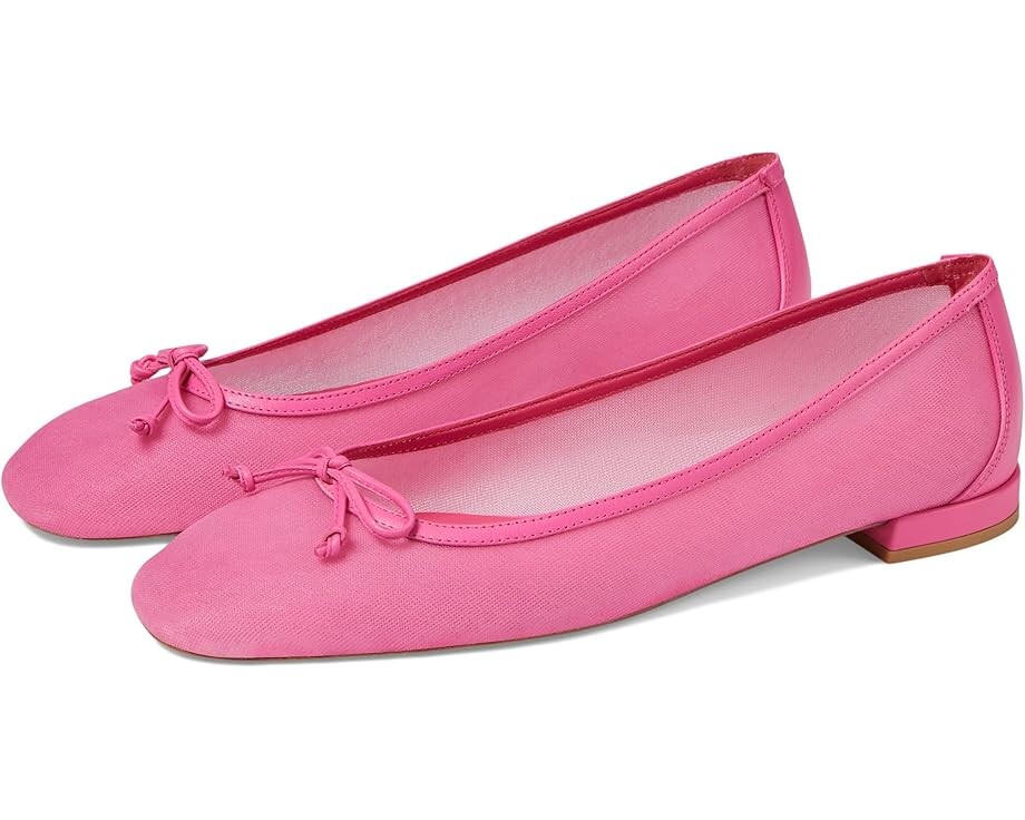 

Туфли на плоской подошве Stuart Weitzman Arabella Ballet Flat, цвет Dahlia