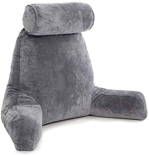 

Подушка со съемным чехлом Husband Pillow, серый