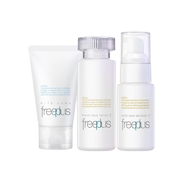 

Fulifangsi мини-набор: очищающее средство, тоник и крем, увлажняющий и питающий комплект из трех предметов Freeplus