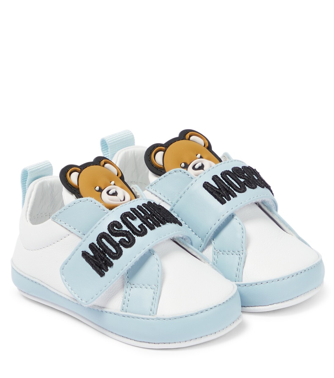 

Детские кожаные кроссовки Moschino, белый
