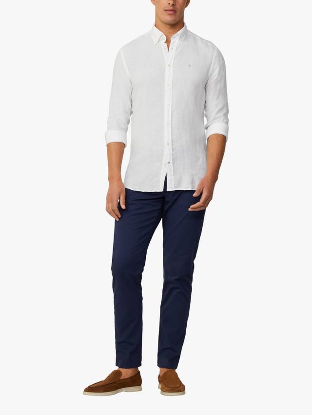 

Брюки trinity обычного покроя Hackett London, цвет Ink Blue