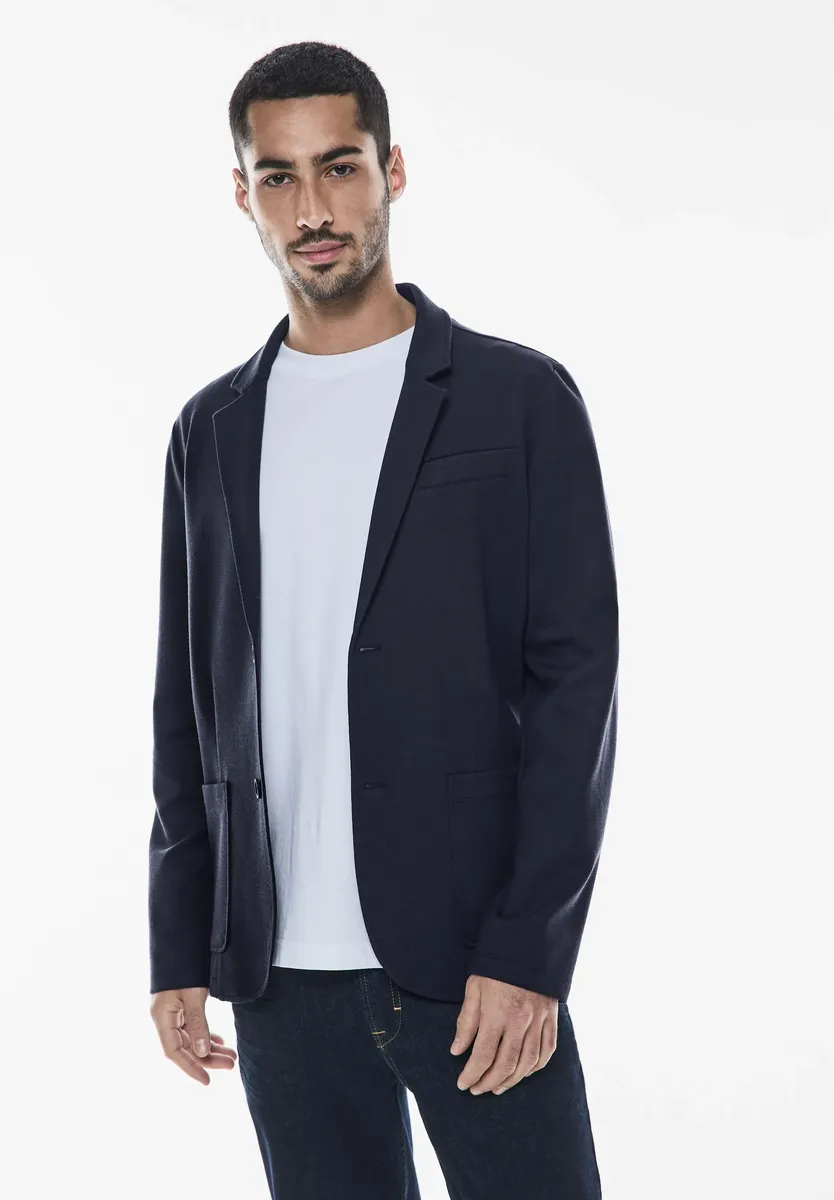 

STREET ONE МУЖСКАЯ куртка с воротником с лацканами Street One Men, синий