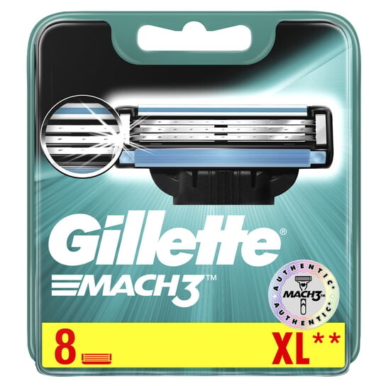 

Маха, 8 сменных картриджей Gillette, 3