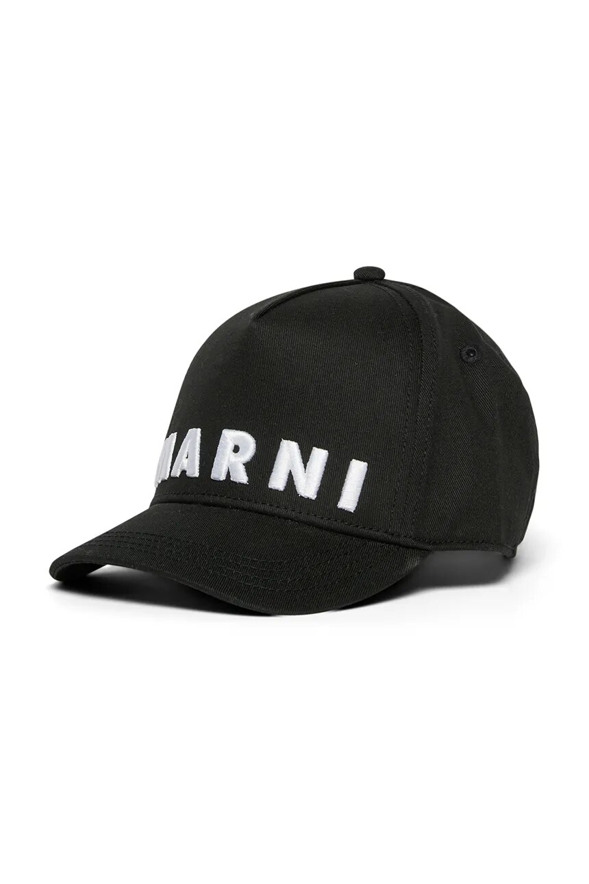

Бейсболка детская из хлопка MF38U HAT Marni, черный