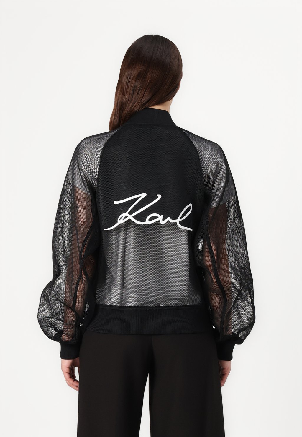 

Куртка-бомбер KARL LAGERFELD, черный