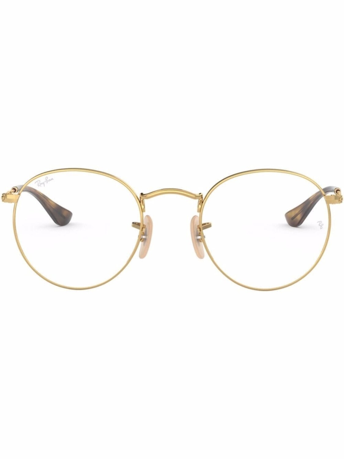 

Ray-Ban очки в круглой оправе, золотистый