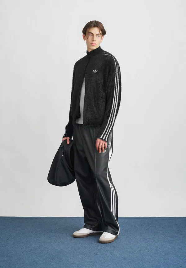 Классическая куртка для межсезонья Adidas Originals, Black/Off-White — фото 2