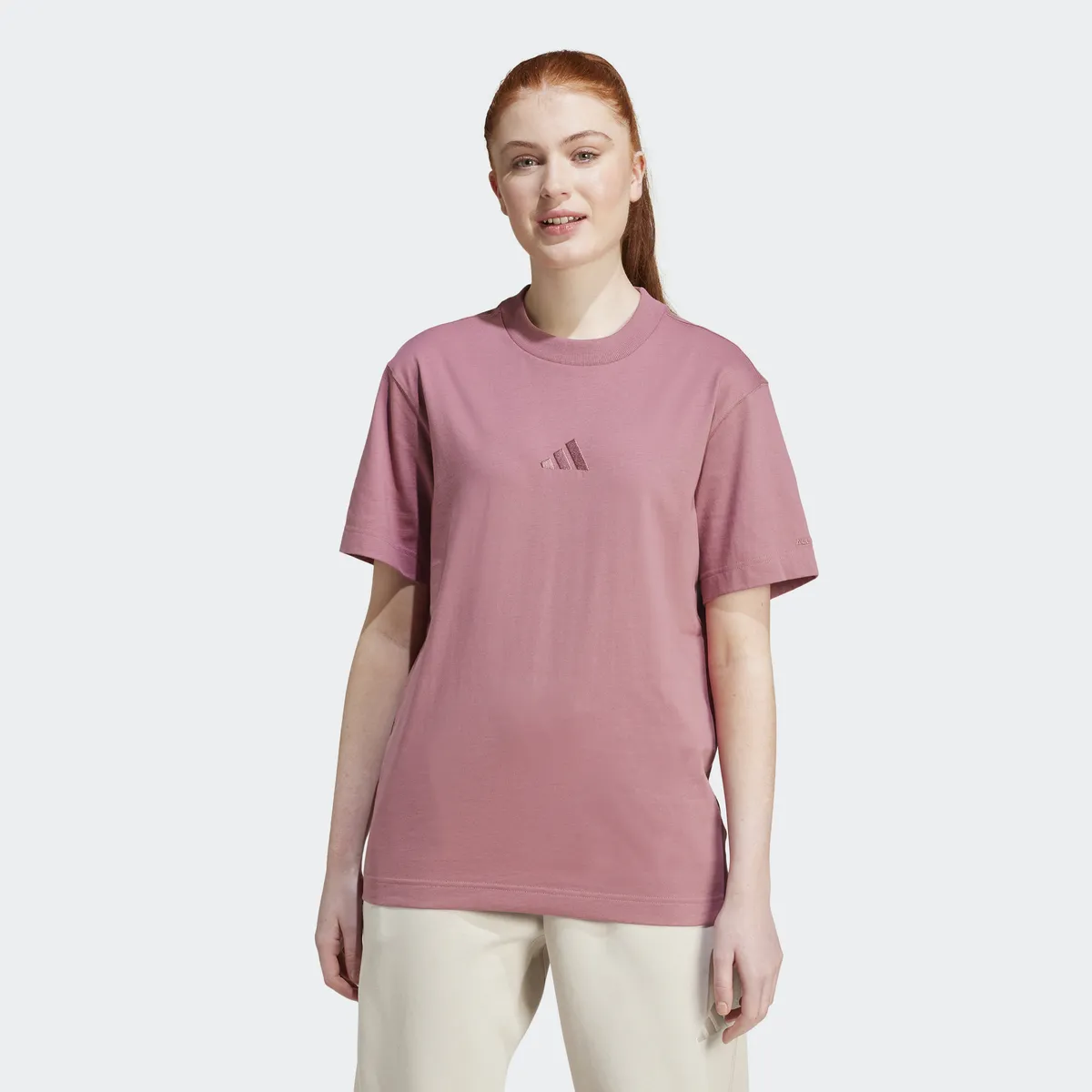 

Футболка Adidas Sportswear "W ALL SZN TEE", малиновый