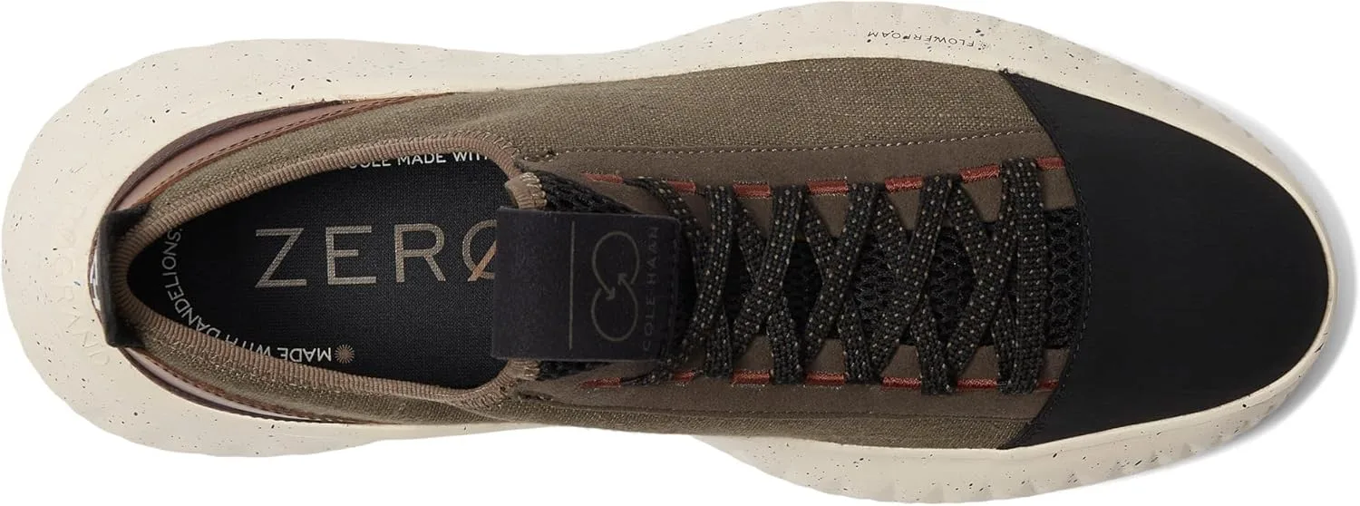 Мужские кроссовки Cole Haan Generation Zerogrand II, черный/оливковый/слоновая кость — фото 2
