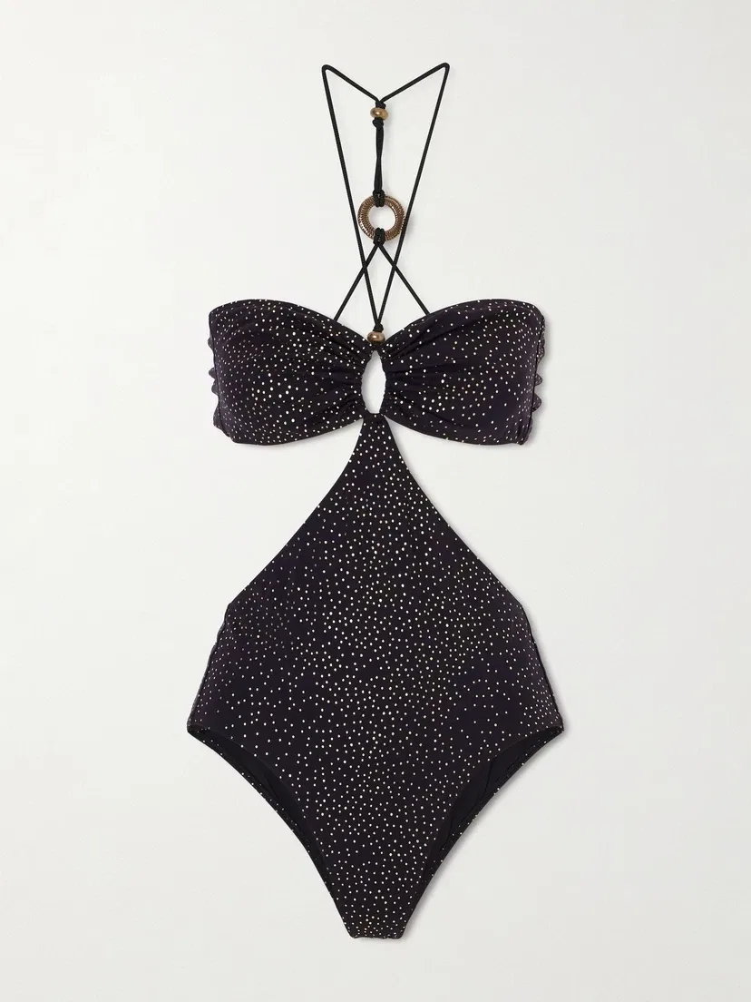 Купальник Idoya в горошек ISABEL MARANT, мультицвет