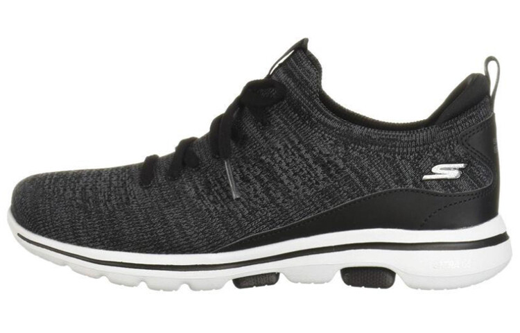 

Кроссовки Go Walk 5 Lifestyle женские с низким верхом черного/белого цвета Skechers