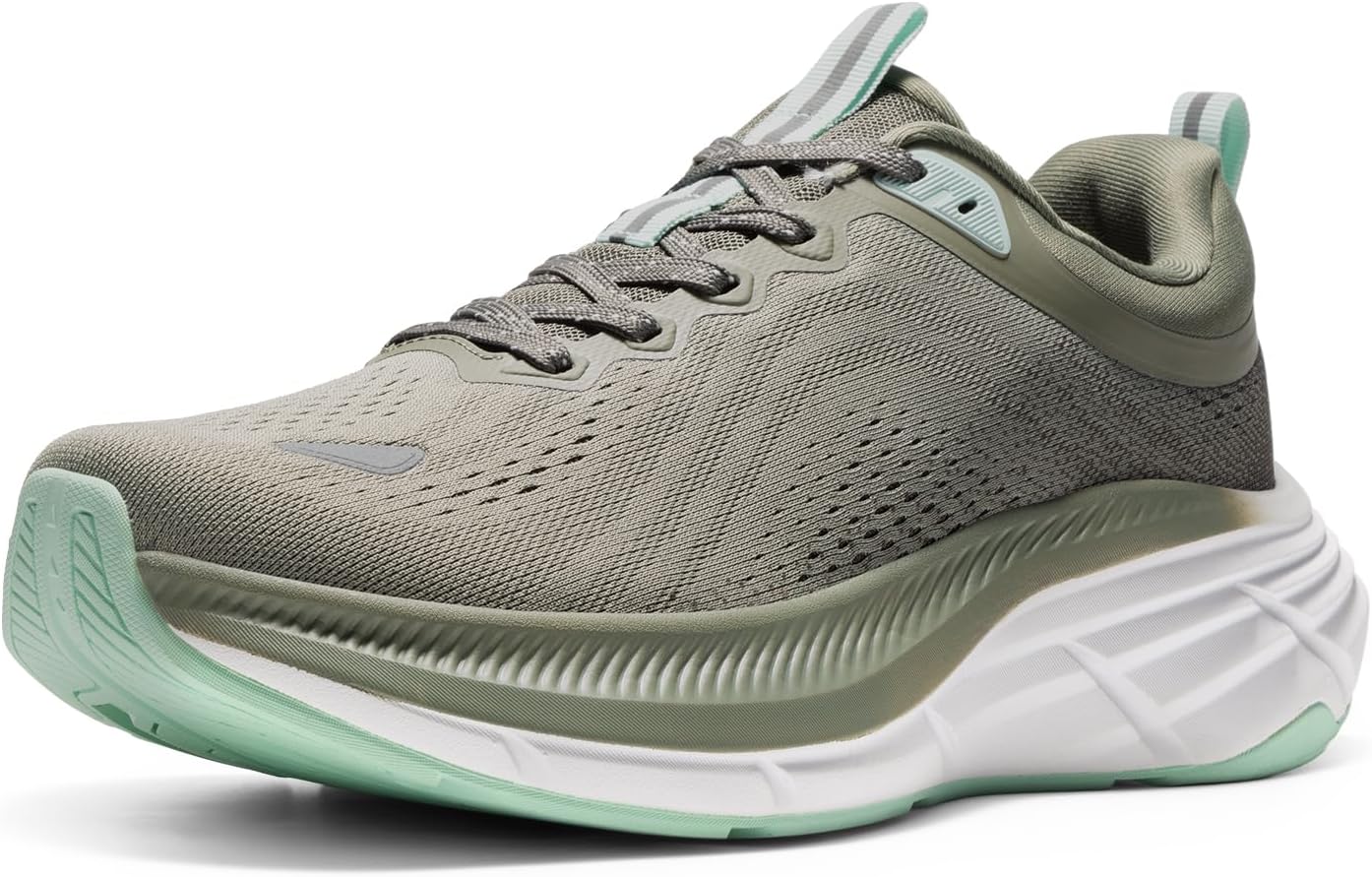 

Мужские кроссовки NORTIV 8 для ходьбы, бега и тенниса с амортизацией ActiveBreeze, противоскользящие, спортивные, для тренажерного зала, удобные модные кроссовки, зеленый