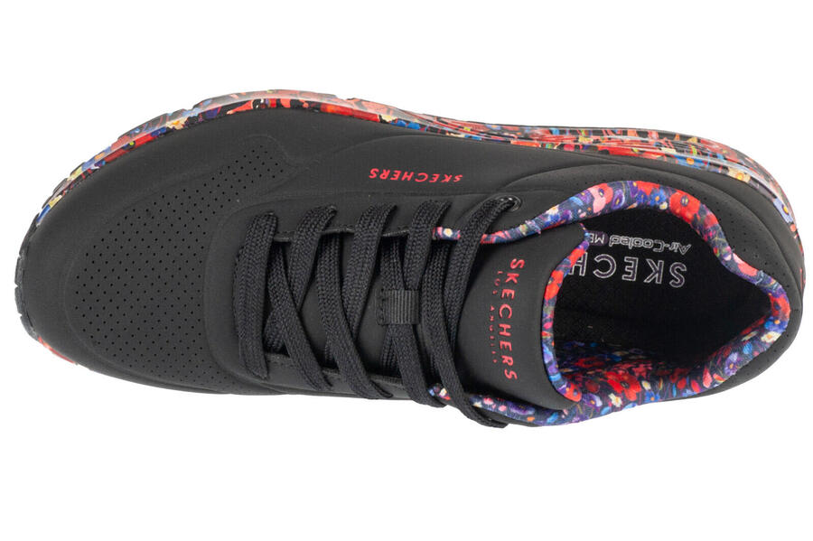 Кроссовки Skechers UNO Majestic Garden женские 155583 BKMT разноцветные — фото 3