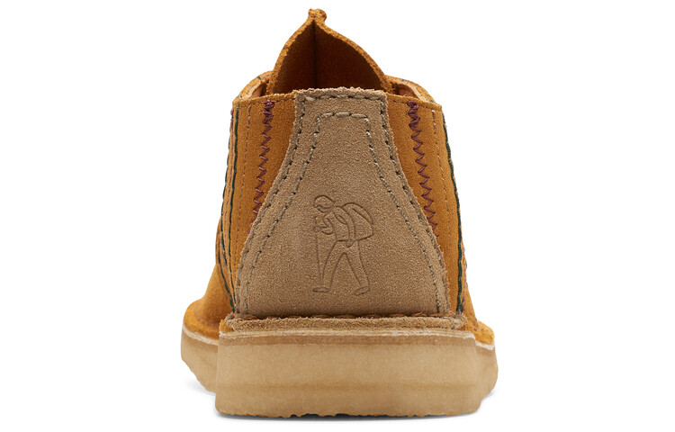 Мужские повседневные мужские низкие коричневые 261745077 Clarks — фото 4