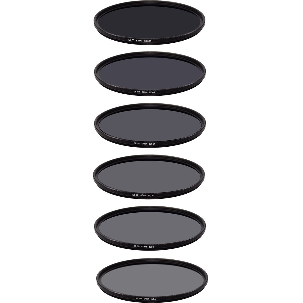 

Фильтр Ice Slim 6 x ND Filter Set with Wallet (67mm) ICECONDS6-67