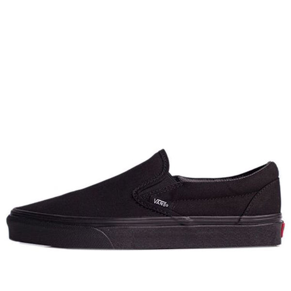 

Кроссовки classic slip-on 'black' Vans, черный