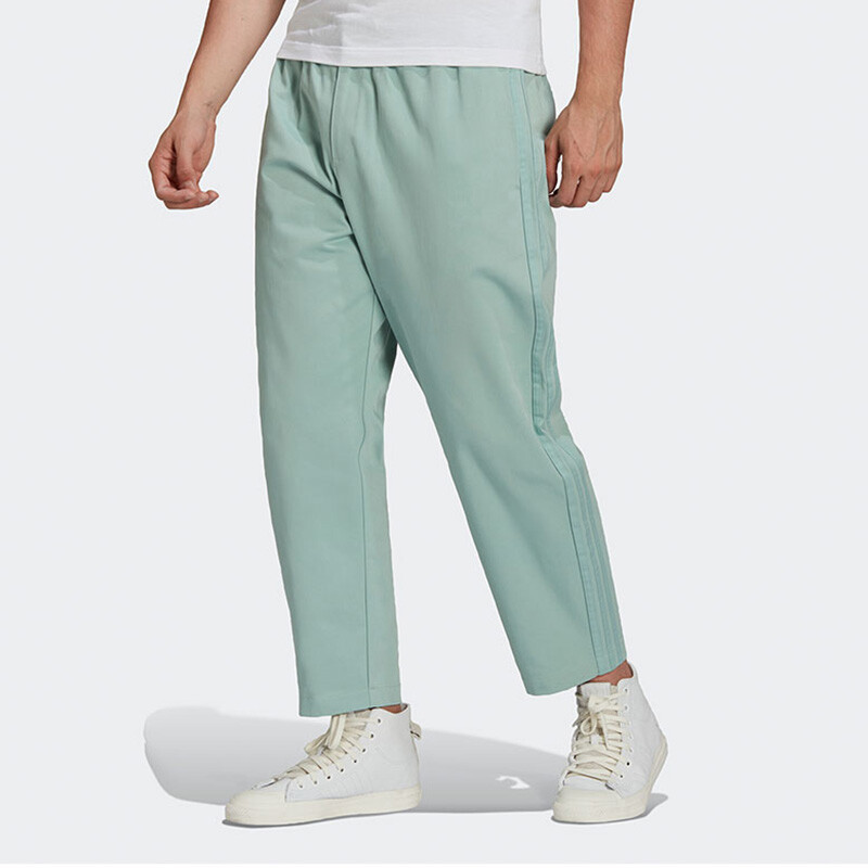 Мужские трикотажные спортивные штаны REEBOK X VICTORIA BECKHAM светло-голубого цвета Adidas Originals, светло-голубой — фото 2