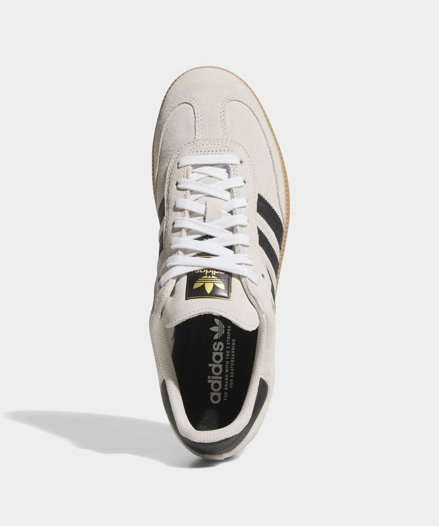 Унисекс кроссовки Adidas Samba ADV белые — фото 2