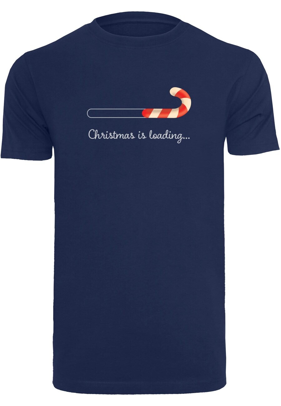 

Футболка Merchcode CHRISTMAS LOADING, темно-синий