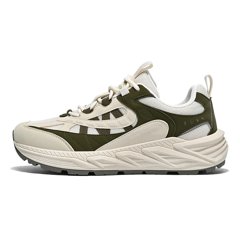 

Sportful Низкие массивные кроссовки мужские бежево-зеленые, цвет Beige Green