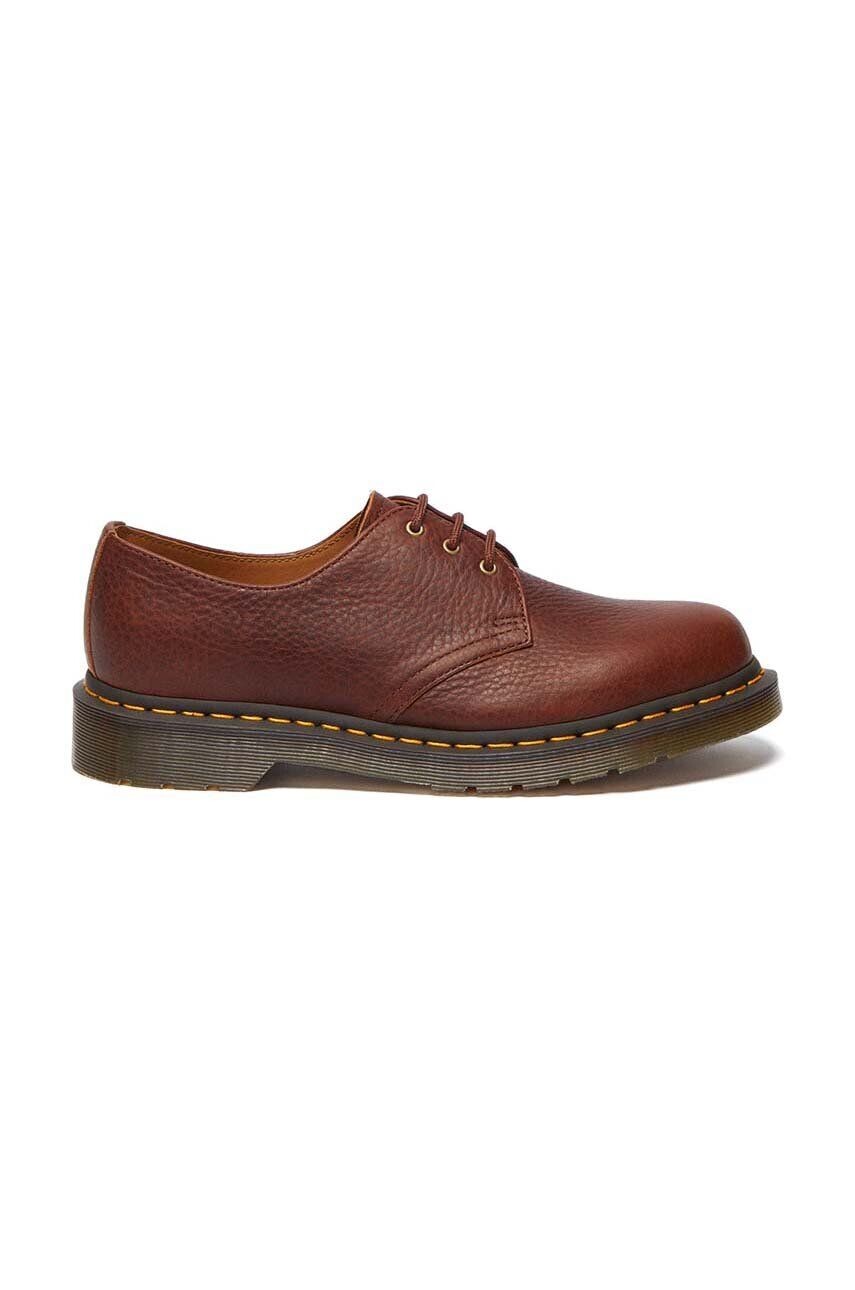 

Кожаные туфли Dr. Martens 1461, коричневый