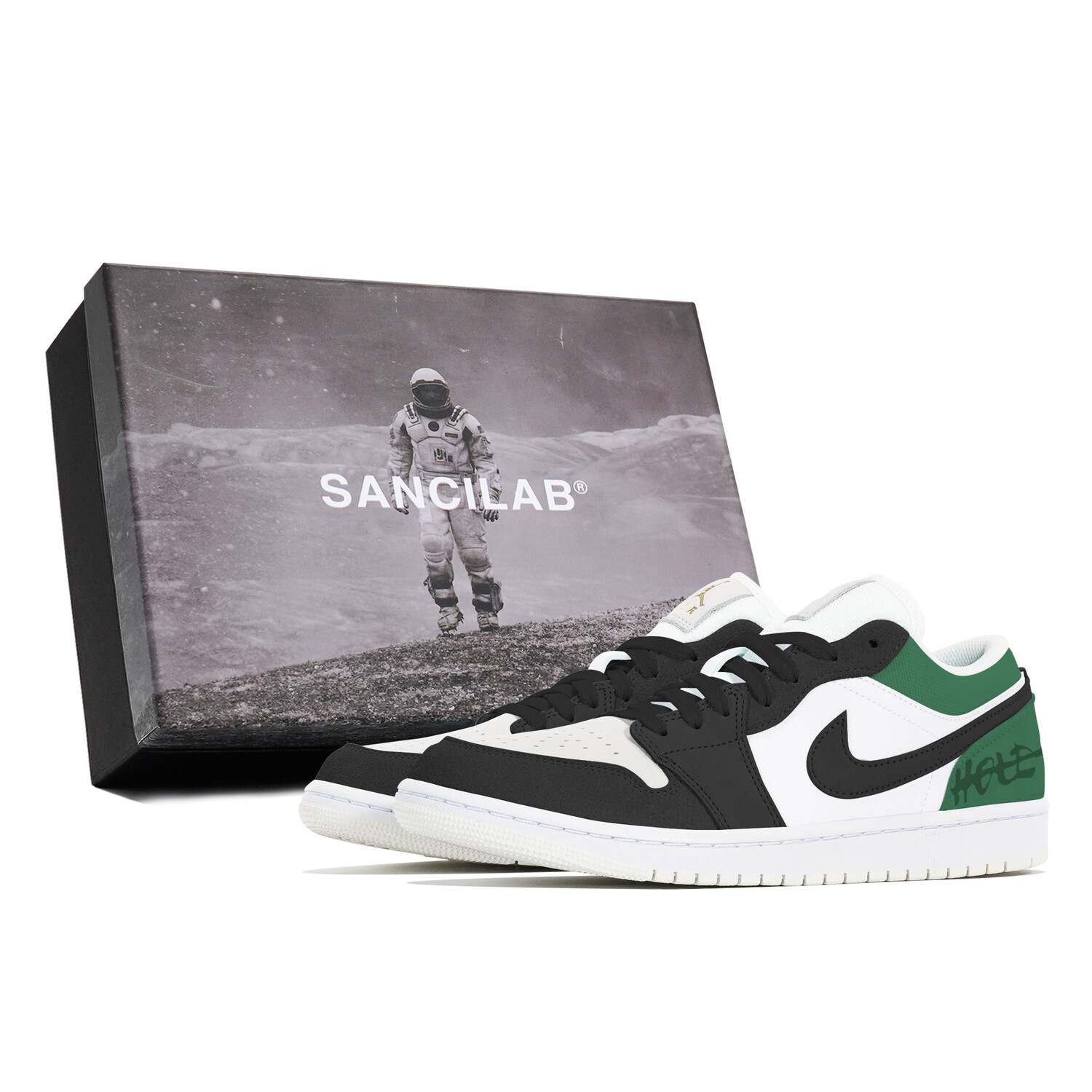 

Баскетбольные кроссовки Air 1 Vintage Unisex Low-top Green Jordan