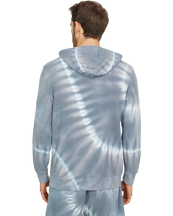 

Худи Alternative Asher Pullover Hoodie, цвет Blue Linear Tie-Dye