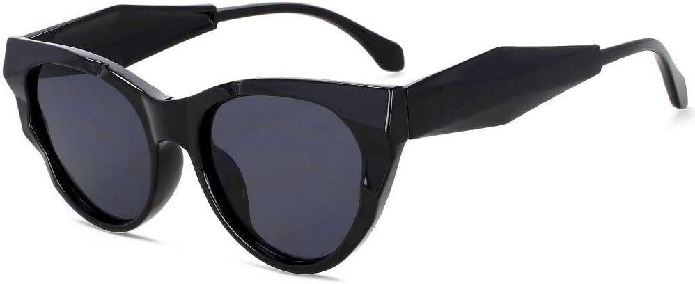 

Женские ретро-солнцезащитные очки, мужские популярные солнцезащитные очки, женские черные очки для водителя с защитой от УФ-излучения UV400 и зеркальной линзой, SUN3834 Generic, Black