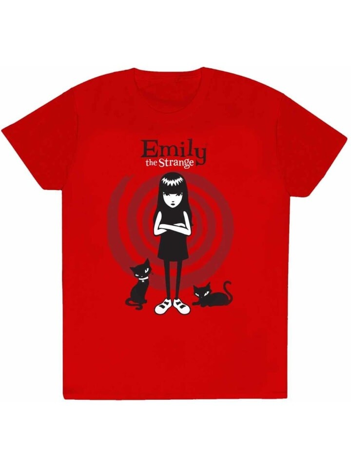 

Футболка Emily The Strange, красный