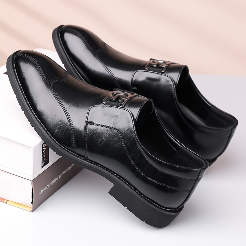 EGCHI Мужские повседневные кроссовки Low Top черные, цвет Black — фото 3