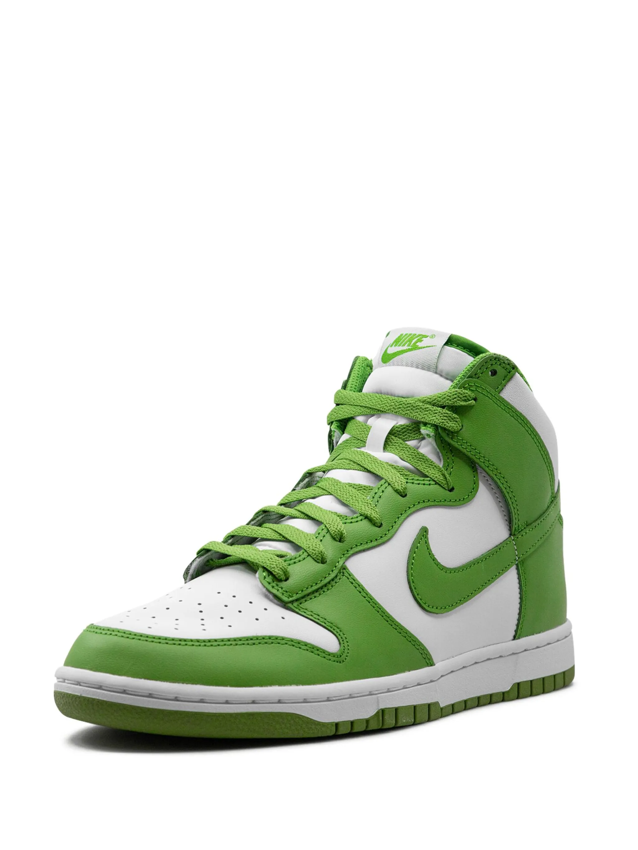 Кроссовки Dunk High Chlorophyll Nike, белый — фото 4