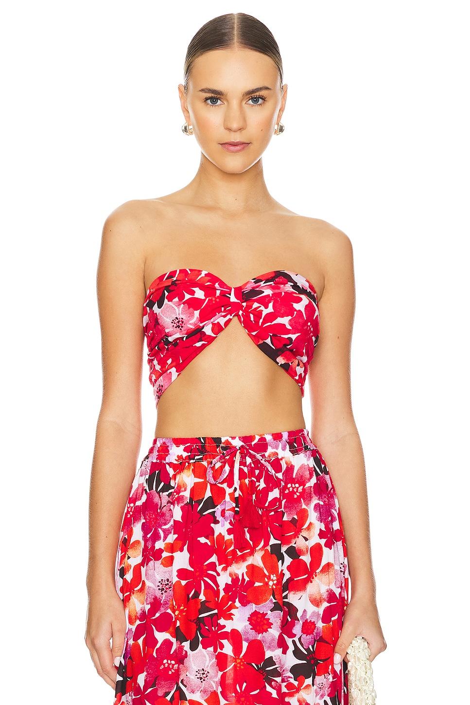 

Капри топ Tiare Hawaii, красный