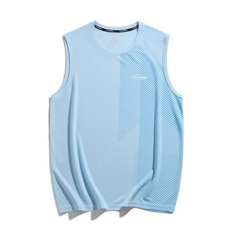 

Майка Unisex Crew Neck тонкая Others LISENPOK, светло-синий