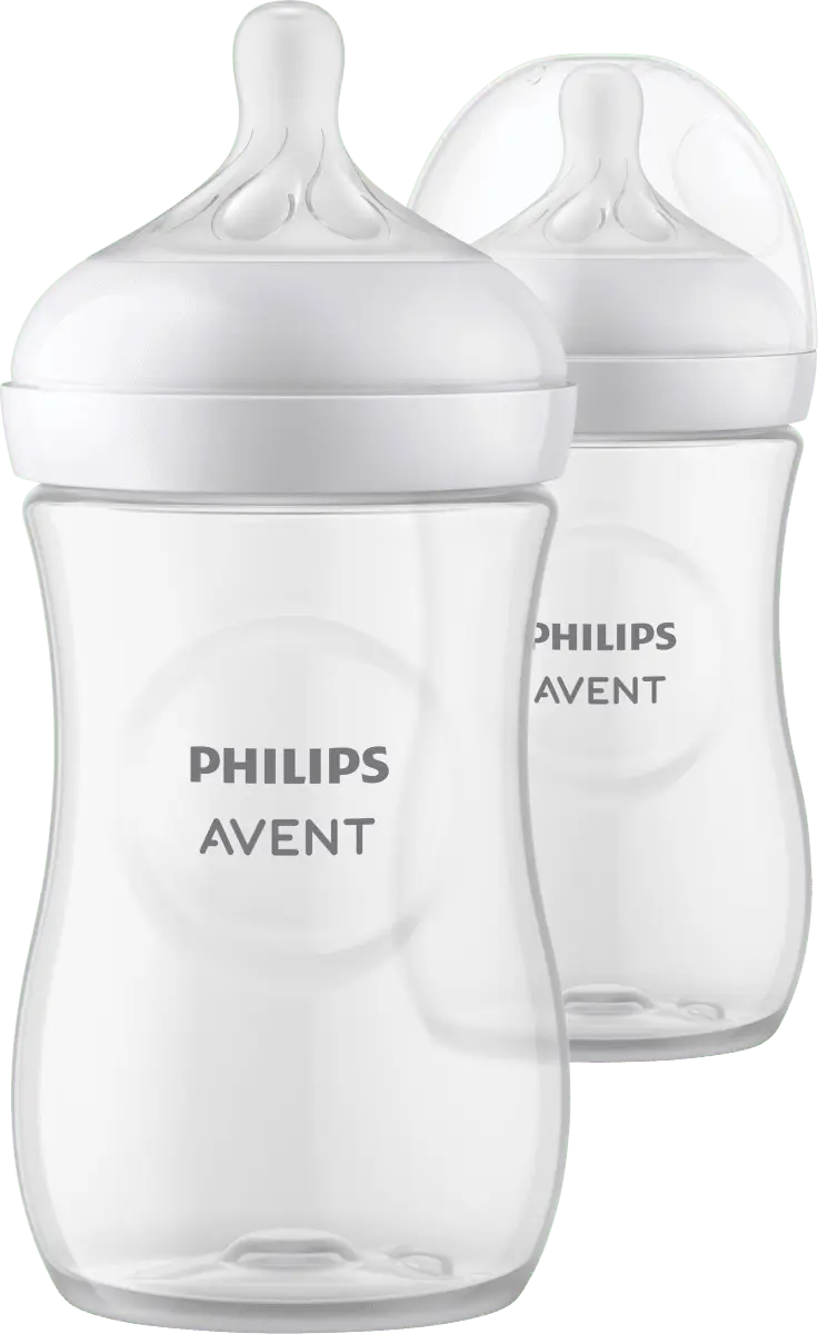 Детская бутылочка Natural Response белая с рождения двойная упаковка 260мл 1 шт. Philips — фото 2