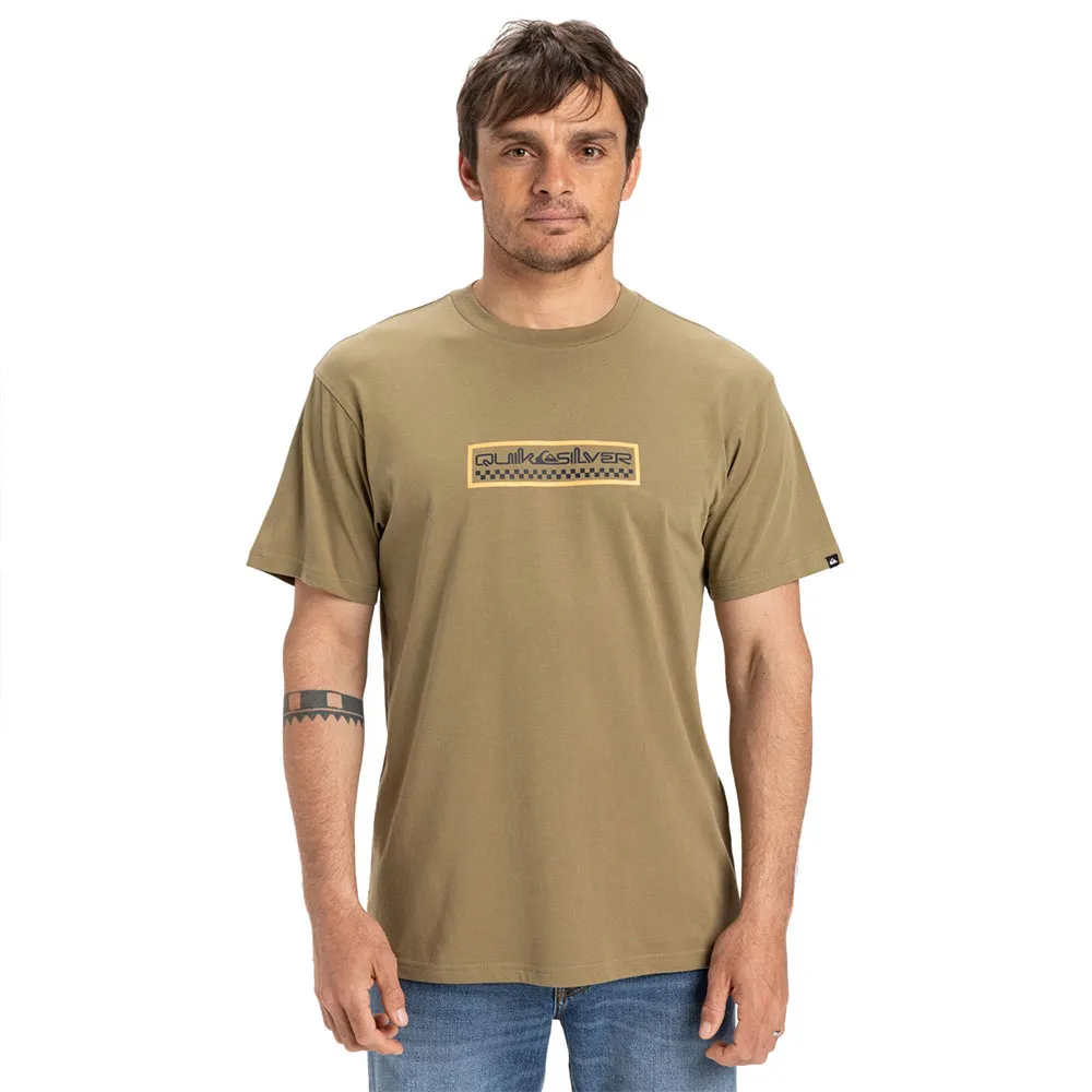 

Футболка с коротким рукавом Quiksilver Ev Sun Dagger, коричневый