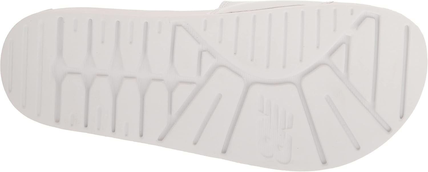 Мужские сандалии New Balance Fresh Foam V1 Slide, белый/синий/темно-синий — фото 4