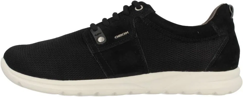 Кроссовки Geox U Damian B Herren Low-Top, Black Blackc9999 — фото 2
