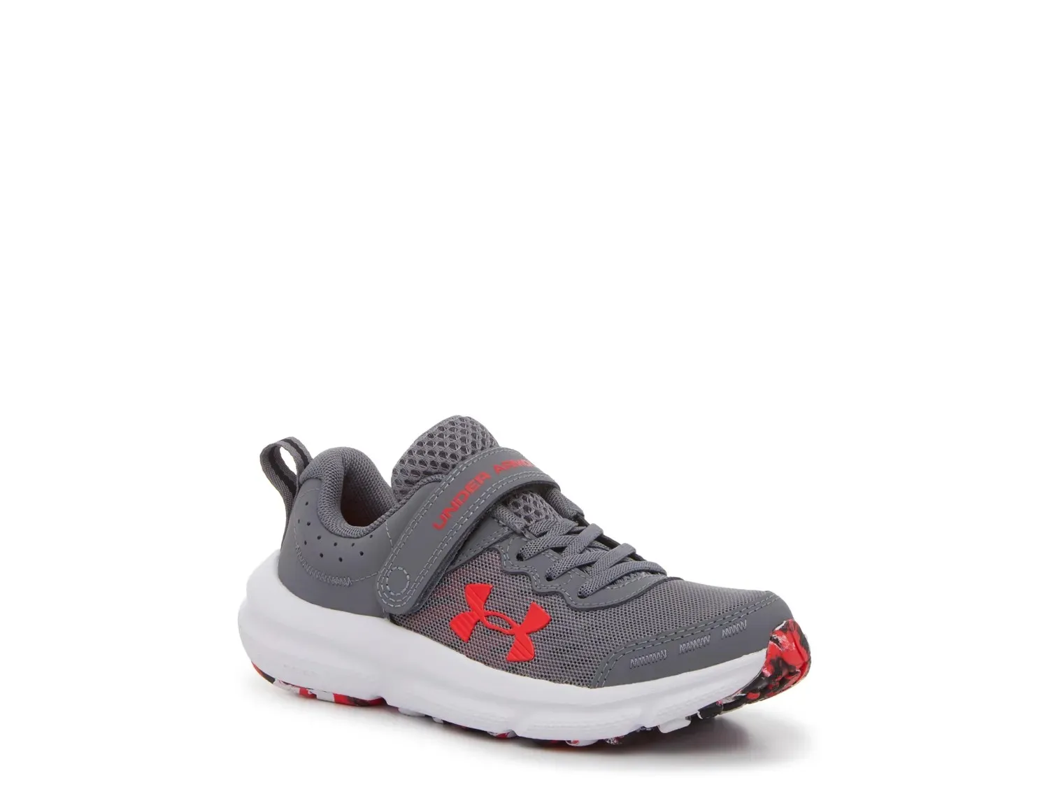 

Кроссовки Under Armour Assert 10 — детские, серые/красные