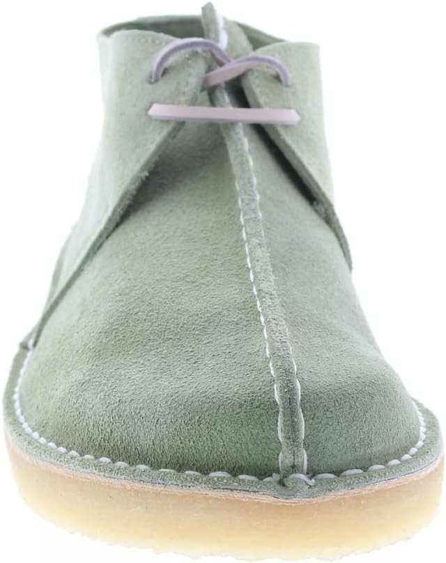 Мужские ботинки Clarks Desert Trek, зеленый — фото 2