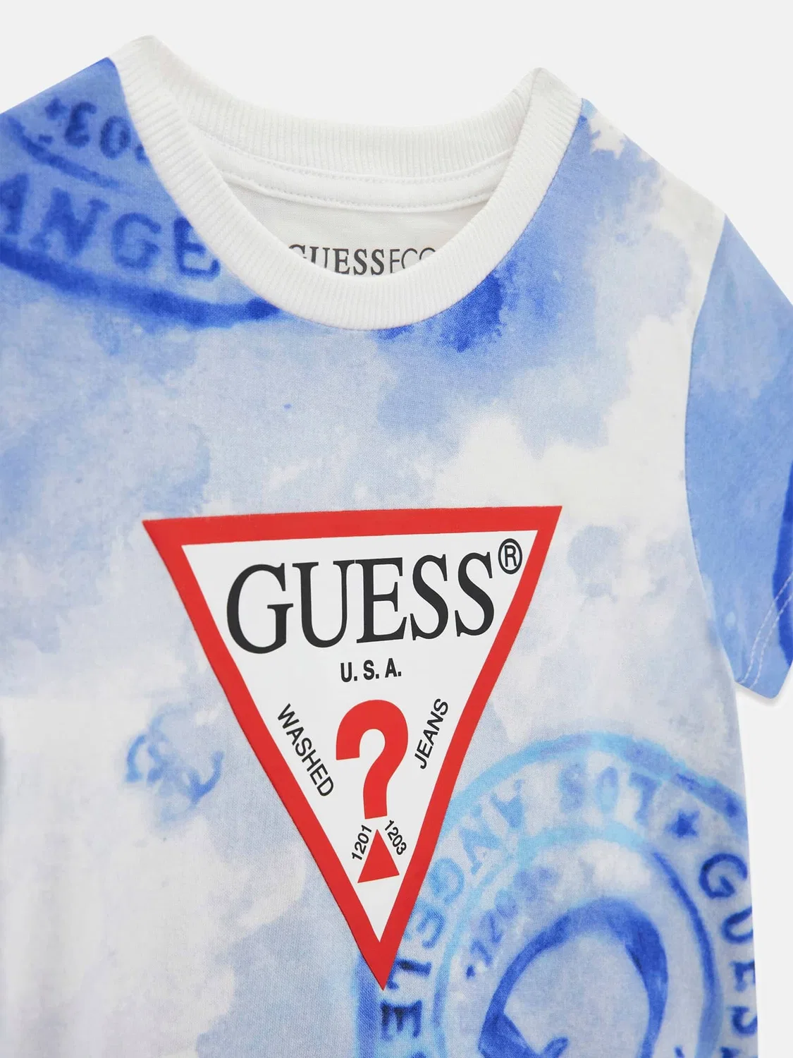 Футболка Guess, Blue — фото 3